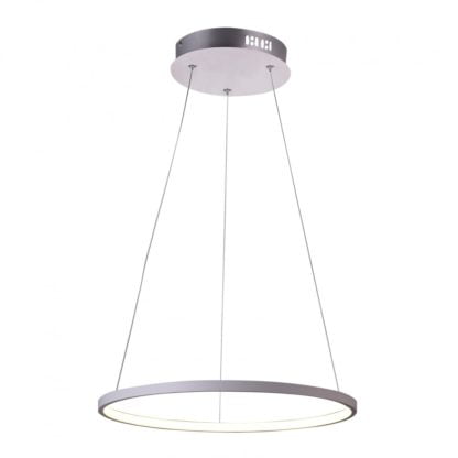 Lampa wisząca LUNE 30 LED CANDELLUX styl designerski 18W 4000K metal biały 31-64639