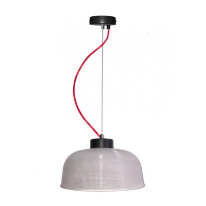 Lampa wisząca Liverpool M LEDEA styl klasyczny szkło przeźroczysty 50101288