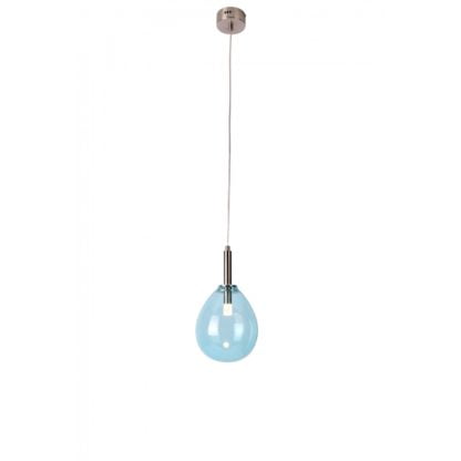 Lampa wisząca Lukka LEDEA styl nowoczesny szkło niebieski 50133210