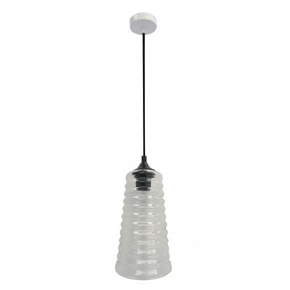 Lampa wisząca MANILA CANDELLUX 1X60W E27 przeźroczysty 31-51240