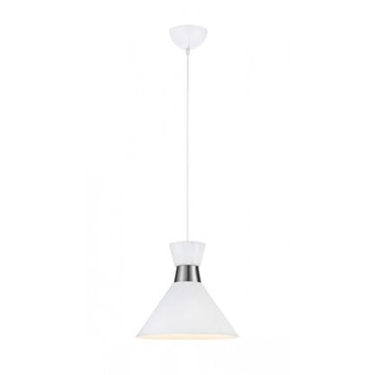 Lampa wisząca MARKSLOJD WAIST styl nowoczesny metal biały 106801