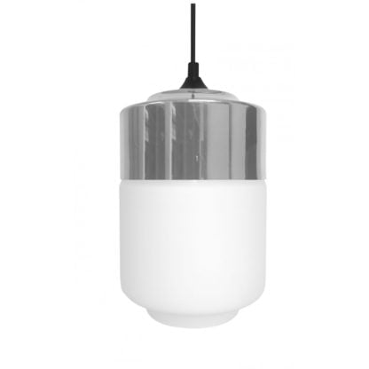 Lampa wisząca MASALA CANDELLUX 1X60W E27 biały chrom 31-40541