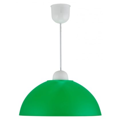 Lampa wisząca MIKA CANDELLUX PLASTIK E27 1X60W zielony 31-18635