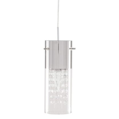 Lampa wisząca Marqu Italux styl nowoczesny glamour kryształ stal chromowana szkło kryształ chrom MDM1636/1A