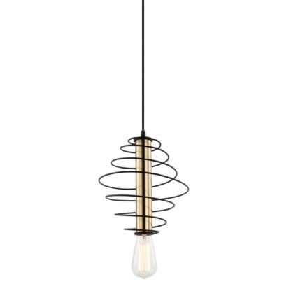 Lampa wisząca Mirren ITALUX styl nowoczesny stal czarny brązowy MDM-3932/1 BK+BRO