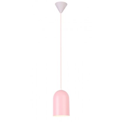 Lampa wisząca Oss LEDEA styl skandynawski metal różowy 50101186