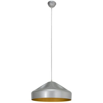 Lampa wisząca PEKIN ELEM styl skandynawski biały złoty metal 8176/1 01