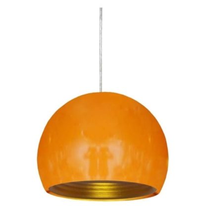 Lampa wisząca PICTOR CANDELLUX 1X60W E27 pomarańczowy 31-15143