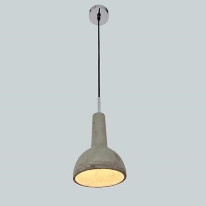 Lampa wisząca PLUTON Vitalux styl industrialny cement szary cementowy