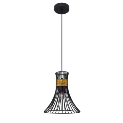 Lampa wisząca PURRA GLOBO styl industrialny metal 54814H