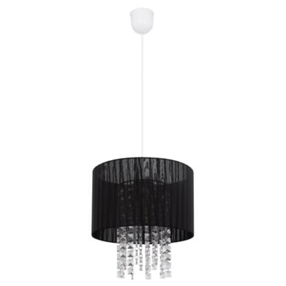 Lampa wisząca PYRA GLOBO styl plastik jedwab 15099