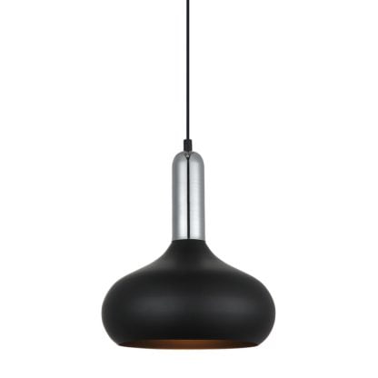 Lampa wisząca QUESMO Italux styl industrialny stal