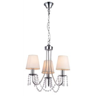 Lampa wisząca RUTI CANDELLUX 3X40W E14 BEŻOWY 33-58713