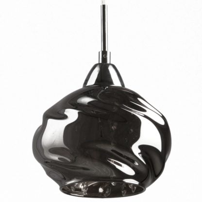 Lampa wisząca Ritmo Italux styl nowoczesny metal szkło chrom MDM-2643/1