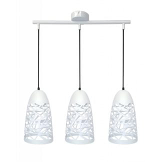 Lampa wisząca SABRIN CANDELLUX 3X60W E27 BIAŁY 33-54876