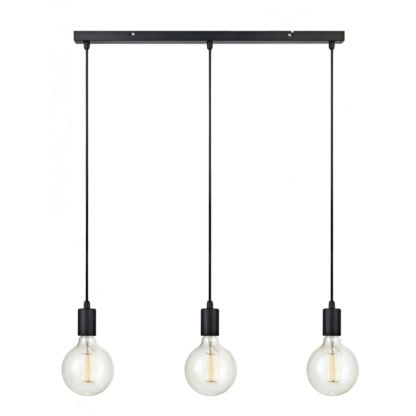 Lampa wisząca SKY Markslojd styl nowoczesny metal czarny 106336