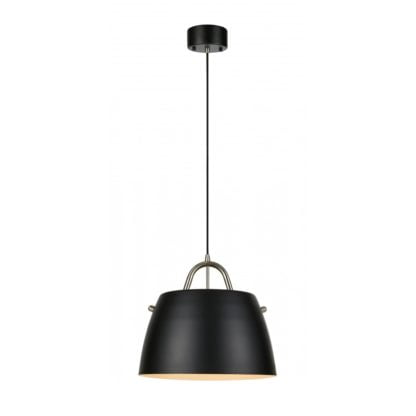 Lampa wisząca SPIN MARKSLOJD styl nowoczesny metal czarny stalowy 107728
