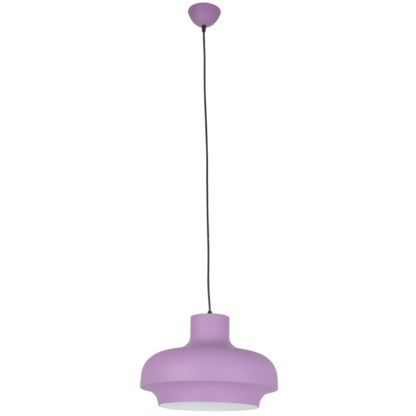 Lampa wisząca STEGE ELEM styl industrialny fioletowy metal 8163/1 02