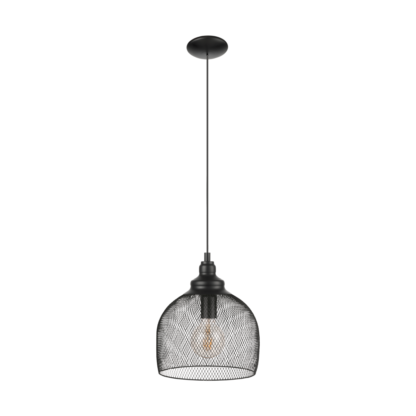 Lampa wisząca STRAITON EGLO styl nowoczesny stal czarny 49736