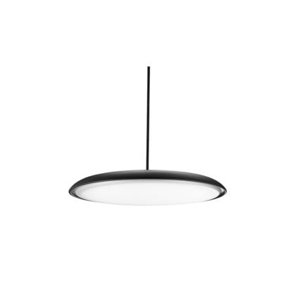 Lampa wisząca Saturnia AZZARDO styl nowoczesny akryl metal czarny AZ2752