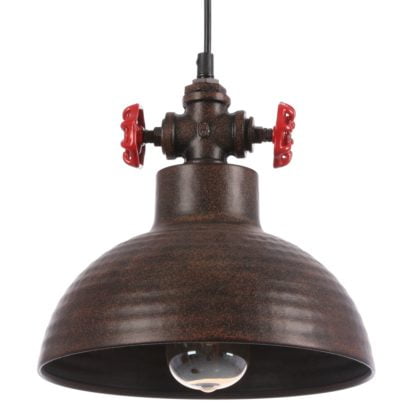 Lampa wisząca Scrulo Italux styl industrialny metal rdzawy MDM-2794/1 RUST