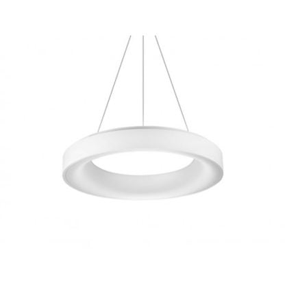 Lampa wisząca Sovana 45 CCT styl nowoczesny aluminium akryl biały AZ3436