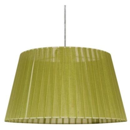 Lampa wisząca TIZIANO 37 CANDELLUX 1X60W E27 pistacjowy 31-27153