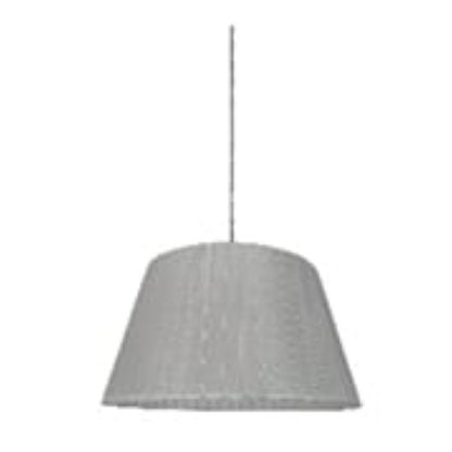 Lampa wisząca TIZIANO 37 CANDELLUX 1X60W E27 srebrny 31-27085