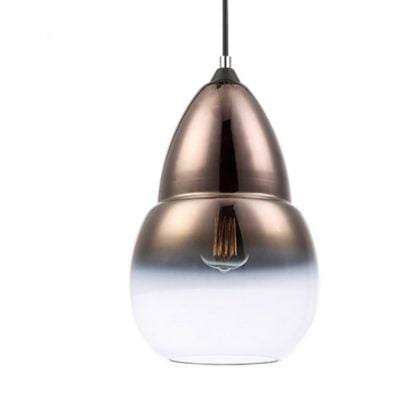 Lampa wisząca Tesa Italux styl nowoczesny metal szkło chrom MDM2358/1A