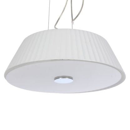 Lampa wisząca Tessa Italux styl klasyczny metal szkło chrom MD8336-2A