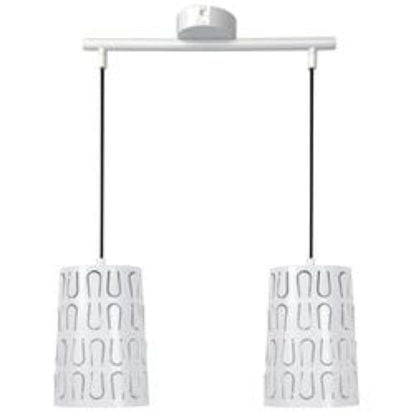 Lampa wisząca VISTA CANDELLUX 2X60W E27 BIAŁY 32-64271