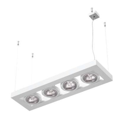 Lampa wisząca VITERBO CLEONI styl nowoczesny aluminium biały 1103143