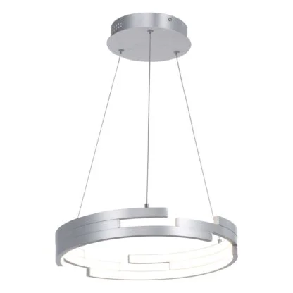 Lampa wisząca Velar ITALUX styl nowoczesny aluminium stal srebrny MD16003097-1B SILVER