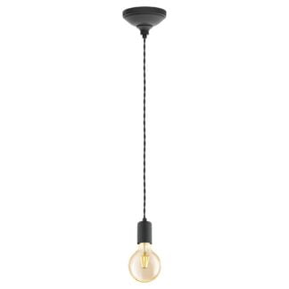 Lampa wisząca YORTH EGLO styl nowoczesny stal czarny 32536