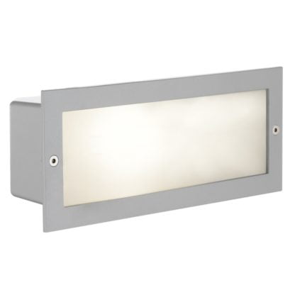 Lampa wpuszczana zewnętrzna ZIMBA III Eglo styl klasyczny odlew aluminiowy srebrny 88008