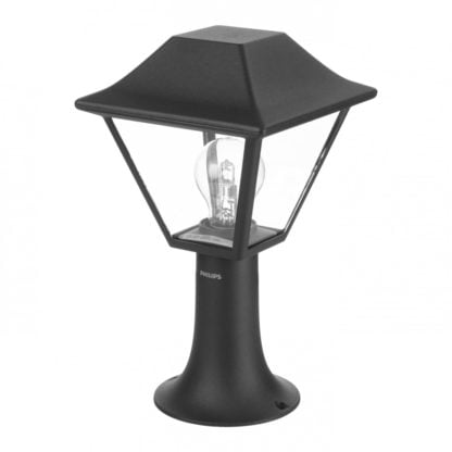 Lampa zewnętrzna stojąca ALPENGLOW Philips styl nowoczesny aluminium czarny 1649630PN