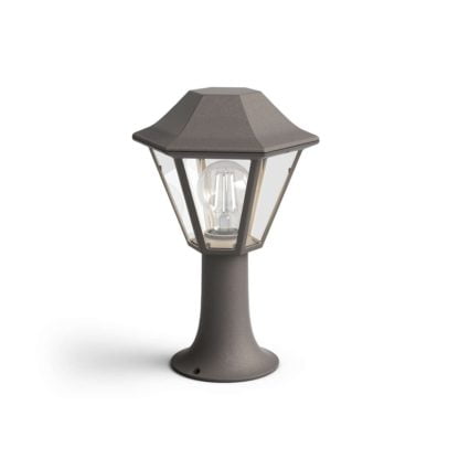 Lampa zewnętrzna stojąca Curassow Philips styl nowoczesny aluminium tworzywo sztuczne brązowy 1738743PN