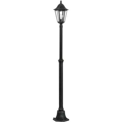 Lampa zewnętrzna stojąca NAVEDO 1 EGLO IP44 styl klasyczny odlew aluminiowy szkło czarny 93464