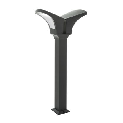 Lampa zewnętrzna stojąca Valencia Grey Italux metal tworzywo sztuczne szary 2023-2/100/GY-5