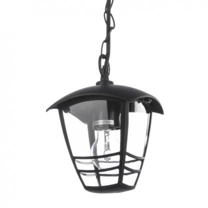 Lampa zewnętrzna sufitowa Creek Philips styl nowoczesny aluminium tworzywo sztuczne czarny 153863016