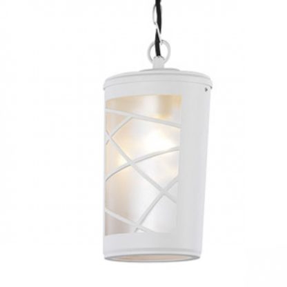 Lampa zewnętrzna sufitowa Paco White Italux metal tworzywo sztuczne biały 5654/WH-7