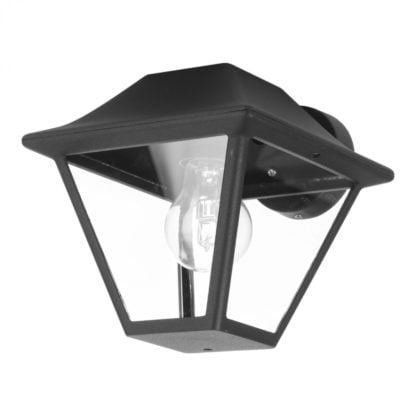 Lampa zewnętrzna ścienna ALPENGLOW Philips styl nowoczesny aluminium czarny 1649530PN