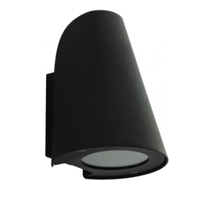 Lampa zewnętrzna ścienna Alba Black Italux aluminium czarny 2017/BK-9