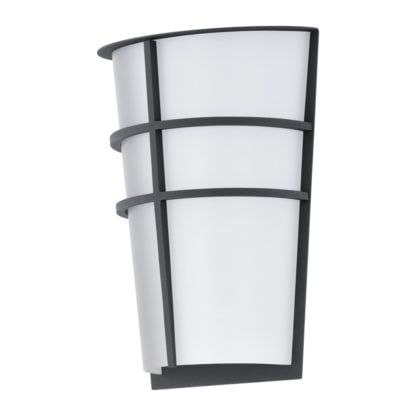 Lampa zewnętrzna ścienna LED BREGANZO II Eglo styl nowoczesny stal nierdzewna plastik