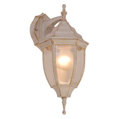 Lampa zewnętrzna ścienna NYX I Globo styl prowansalski shabby rustykalny aluminium