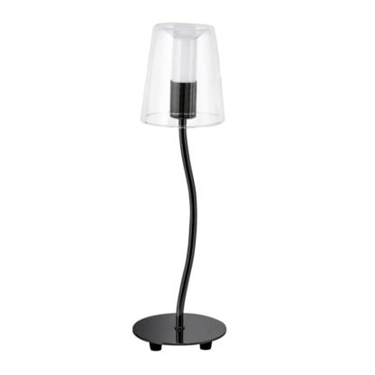 Lampka nocna LED NOVENTA 1 Eglo styl nowoczesny stal nierdzewna szkło