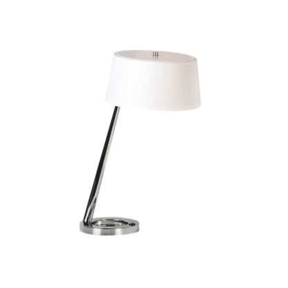 Lampka nocna OLSEN Maxlight styl nowoczesny metal tkanina biały T0009