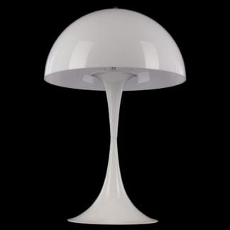 Lampka nocna Sheridan Italux styl nowoczesny stal szkło biały MTE2065/1-WHITE