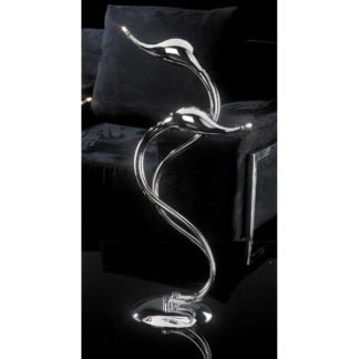 Lampka nocna Swan Italux styl nowoczesny metal