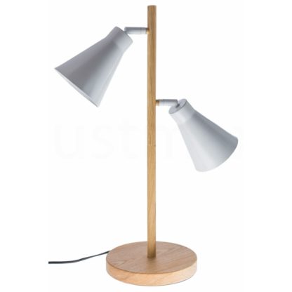 Lampka stołowa DECO LIGHT BOURNE 2L styl nowoczesny metal